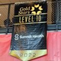 Summit Health 2022 Gold Star level 10 banner